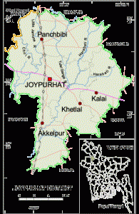 Map  of Joypurhat